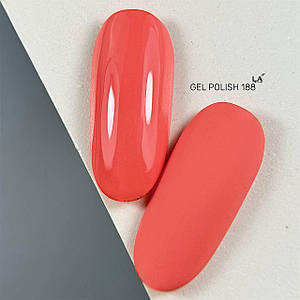 0188 S 8 гр гель-лак gel polish Lady Arms померанчевий