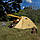 Намет тримісний Naturehike P-Series NH18Z033-P 210T/65D, жовтий, фото 5