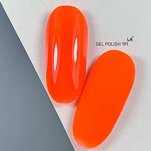 0191 S 8 гр гель-лак gel polish Lady Arms померанчевий неон