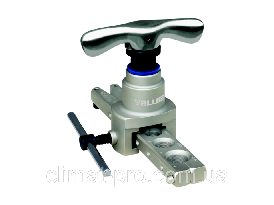 Інструмент для розвальцьовування VFT-808L-I-N VALUE (1/4" — 3/4") у блістері/Вальцовка для мідних труб