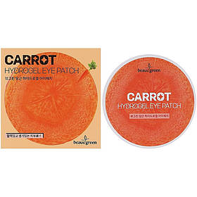 Гідрогелеві патчі Beauugreen Carrot Hydrogel Eye Patch 60 шт