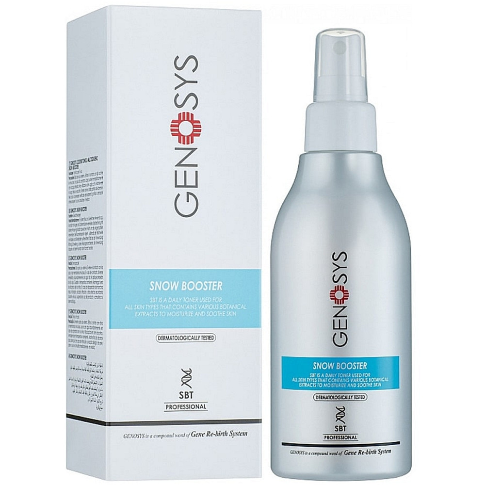 Загоюючий тонік для обличчя Genosys Snow Booster Toner 200 мл, фото 1