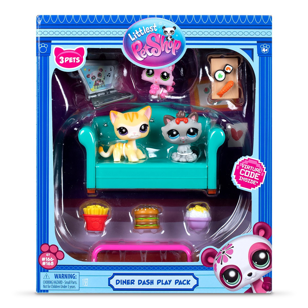 Набір фігурок Littlest PetShop Вечірка зі смаколиками з аксесуарами 00636 Littlest Pet Shop
