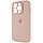 Силіконовий чохол для iPhone 14 Pro Max - Full Camera з мікрофіброю (Лого), Pink Sand, фото 4