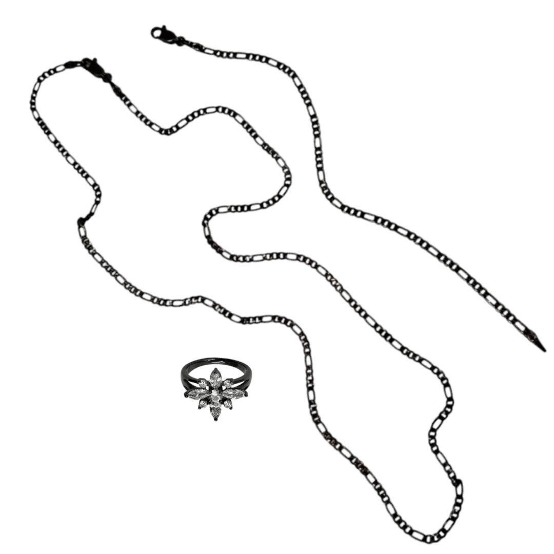 Комплект "Цариця Савська", чорна позолота (724189.3), фото 1