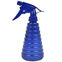 Пульверизатор - розпилювач для перукаря Гофре Піраміда синій, 300 мл
