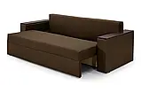 Диван прямий Бостон (стандарт) рогожка коричневий, фото 4