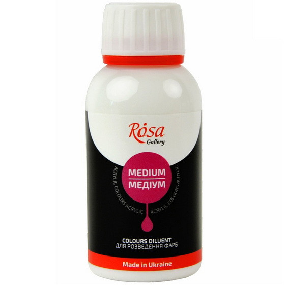 Медіум ROSA Gallery для розведення акрилових фарб 250мл