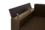 Диван прямий Бостон (стандарт) рогожка коричневий, фото 6