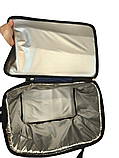 Термосумка для продуктів, сумка-холодильник 30 літрів з акумуляторами холоду в комплекті, фото 6