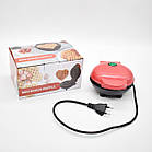 Електрична міні вафельниця у формі серця 350W / Електровафельниця / Вафельниця для бельгійських вафель, фото 10