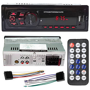 Автомагнітола з Bluetooth, 1 DIN, 60Wх4, JSD 306 / Магнітола в машину / Автомобільна магнітола з блютузом