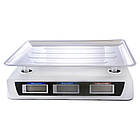 Торгові ваги до 50 кг, з лічильником ціни, від мережі та акумулятора, DT 809 / Електронні ваги / Настільні ваги, фото 4