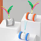 Інтерактивна іграшка для кота, від USB, 6,5х5 см, Колір Рандом / Розумна іграшка для котів / Іграшка для кошеняти, фото 2