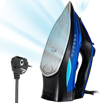 Парова праска з керамічною підошвою 300мл, 3200Вт, 3 режими, BT-1321B / Праска з парою / Побутова праска парова