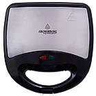 Мультимейкер 4в1, 800Вт, від мережі, Crownberg CB-1076 / Вафельниця / Бутербродниця / Електрогриль / Сендвічниця, фото 4