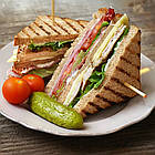 Бутербродниця електрична 750Вт, Wimpex WX-1050 / Сендвічниця для дому / Електробутербродниця, фото 4