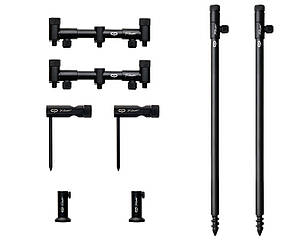 Набір стійок із буз-барами для двох вудлищ Carp Pro Rondel 2 Rods Stand Kit
