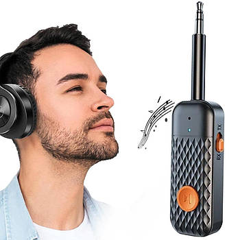 Bluetooth адаптер AUX, до 10м, BT970 / Блютуз адаптер / Bluetooth аудіо ресивер / Трансмітер