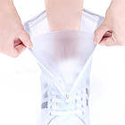 Бахіли від дощу (розмір 40-42), Білий / Бахіли на взуття / Водонепроникні чохли для взуття, фото 6