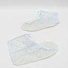 Бахіли від дощу (розмір 40-42), Білий / Бахіли на взуття / Водонепроникні чохли для взуття, фото 10