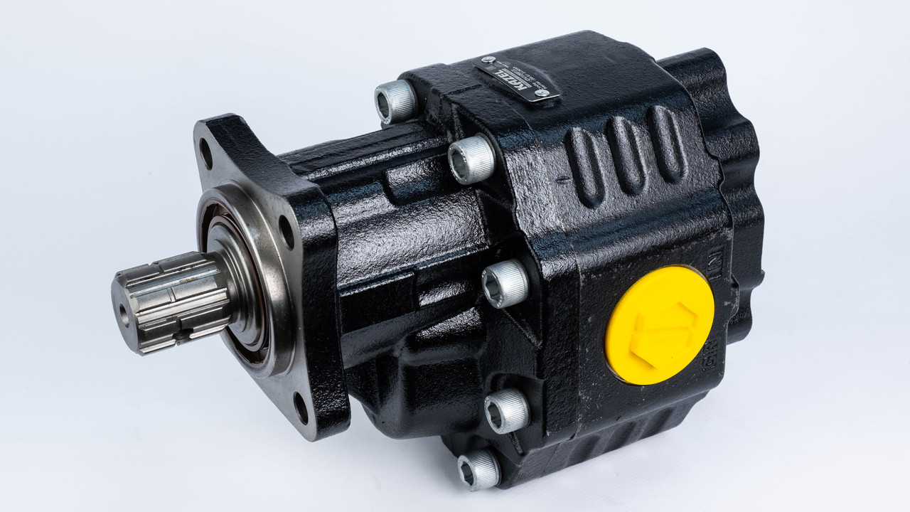 Насос ISO GANI TDM 109 (GT40109SF131) шестерний, 1-а секція, V 109 см3, Pmax 250 Бар, Rpm 1800 об/хв, Kazel