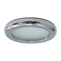 Вбудований світильник Feron DL211 під лампу матовий хром