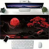 Килимок для миші фетровий з дизайном японського пейзажу, розмір 80/30, фото 3