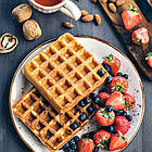 Вафельниця для бельгійських вафель 4 порції, 2000Вт, EB-64407 / Електровафельниця / Вафельниця електрична, фото 6