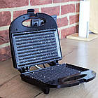 Сендвічниця з мармуровим покриттям, 1000Вт, EB-64421 / Бутербродниця електрична / Мультимейкер для дому, фото 6