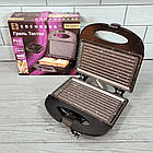 Сендвічниця з мармуровим покриттям, 1000Вт, EB-64421 / Бутербродниця електрична / Мультимейкер для дому, фото 10