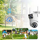 Безпровідна поворотна WiFi камера, SZSINOCAM TY-Q2 O-KAM Pro / Зовнішня камера відеоспостереження, фото 4