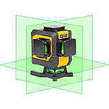 Лазерний рівень 3D Machtz MLL-12 GL, нівелір, фото 2