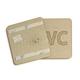 Дерев'яна табличка на двері вбиральні, фото 2