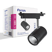 Світлодіодний трековий світильник Feron AL104 50Вт 4000K чорний