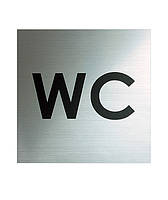 Табличка WC