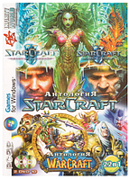 Комп'ютерна гра 22в1: StarCraft: Антологія. Warcraft: Антологія (PC DVD) (2 DVD)