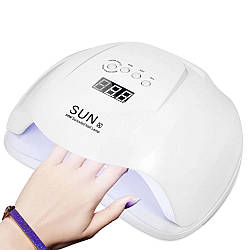 UV+LED Лампа для манікюру 54Вт SUN X, Біла / Світлодіодна лампа для сушіння гель лаку та гелю