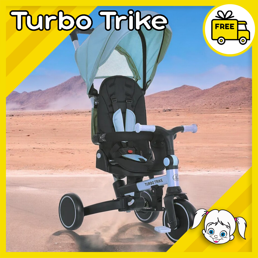 Велосипед триколісний «TURBOTRIKE» MT 1036 трансформер 4 в 1 складний