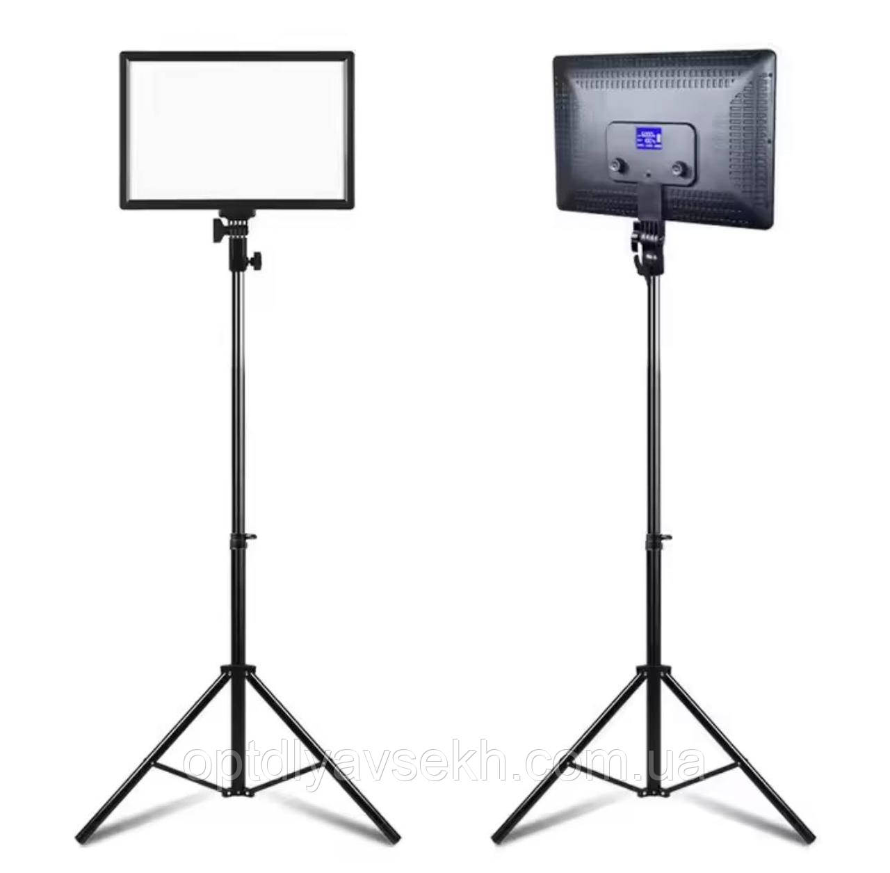 Постійне світло LED панель А111 (36х25см) фото, відео + штатив, 45 Вт.