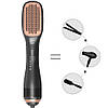 Фен-гребінець для волосся з керамічним покриттям, 1000 Вт, ATC / Фен-щітка для укладки волосся, фото 8
