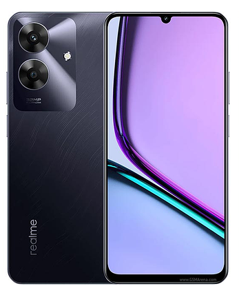 Гідрогелева захисна плівка на Realme Note 60 на весь екран прозора, фото 1