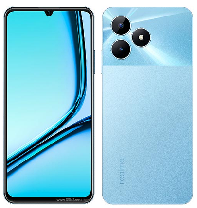 Гідрогелева захисна плівка на Realme Note 50 на весь екран прозора, фото 1
