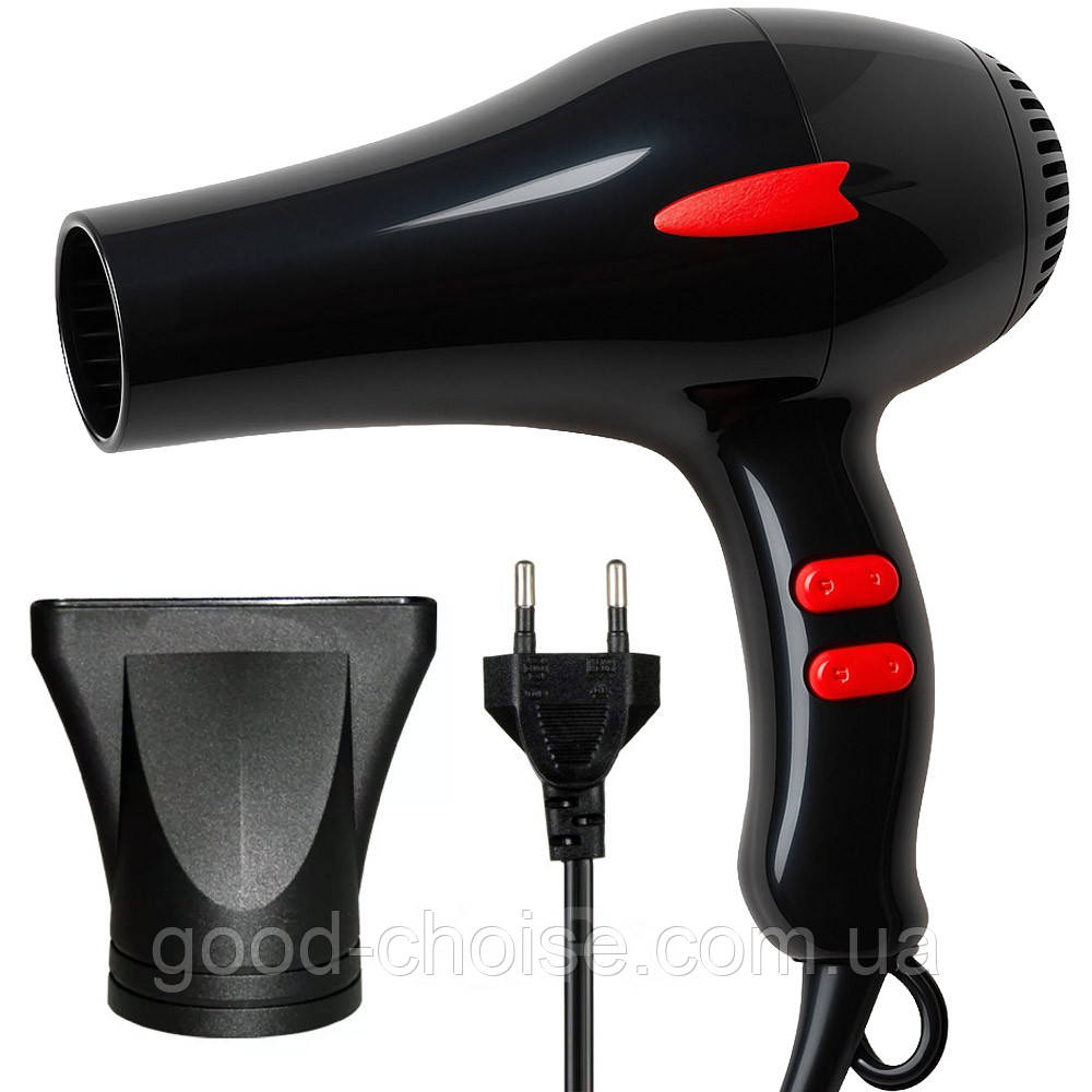 Професійний фен для волосся, 3000Вт, CB-2308 / Фен для сушки волосся / Електричний фен для укладання волосся, фото 1