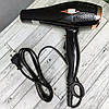 Фен для сушіння волосся + 2 насадки, 3000 Вт, CB-2310 / Професійний фен з дифузором / Фен з холодним обдуванням, фото 6