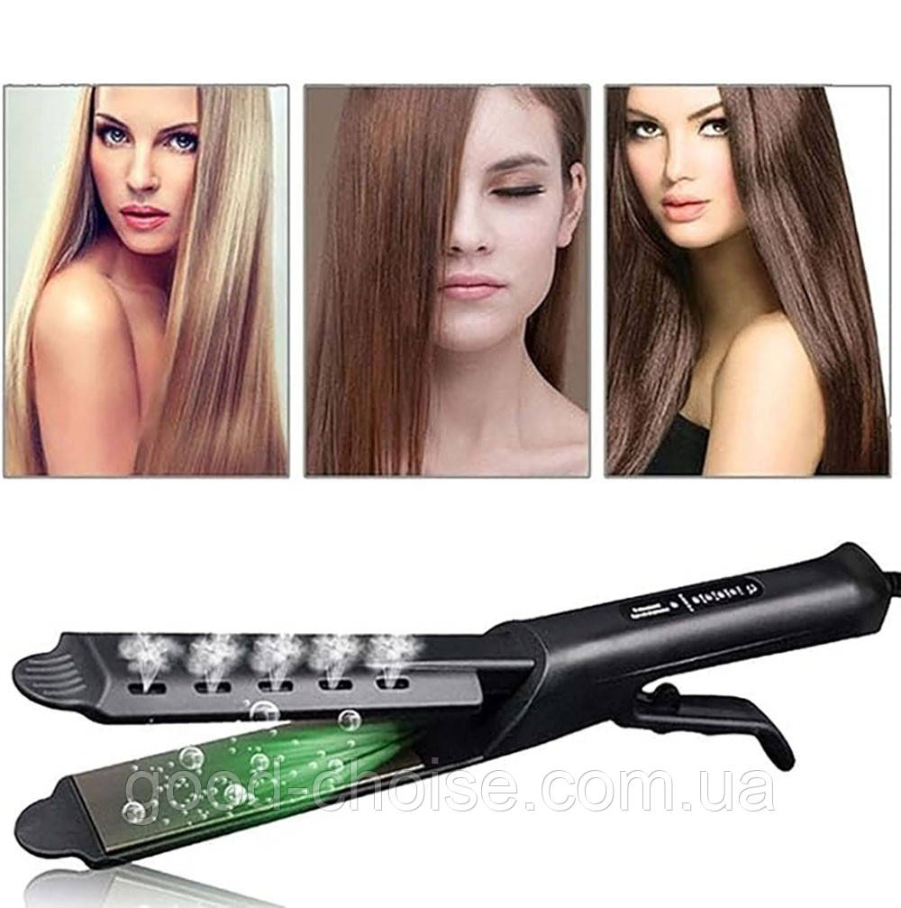 Керамічна плойка для волосся, 4 режими, Proramindong RD-8218 / Праска для волосся / Випрямляч для волосся, фото 1