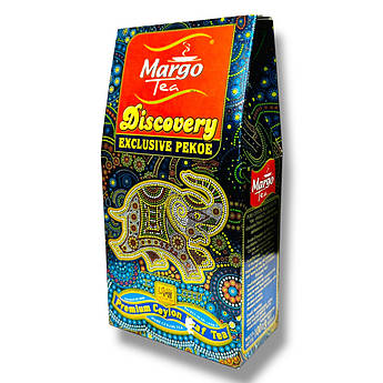 Чай чорний 100 грамів MARGO DISCOVERY EXCLUSIVE PEKOE