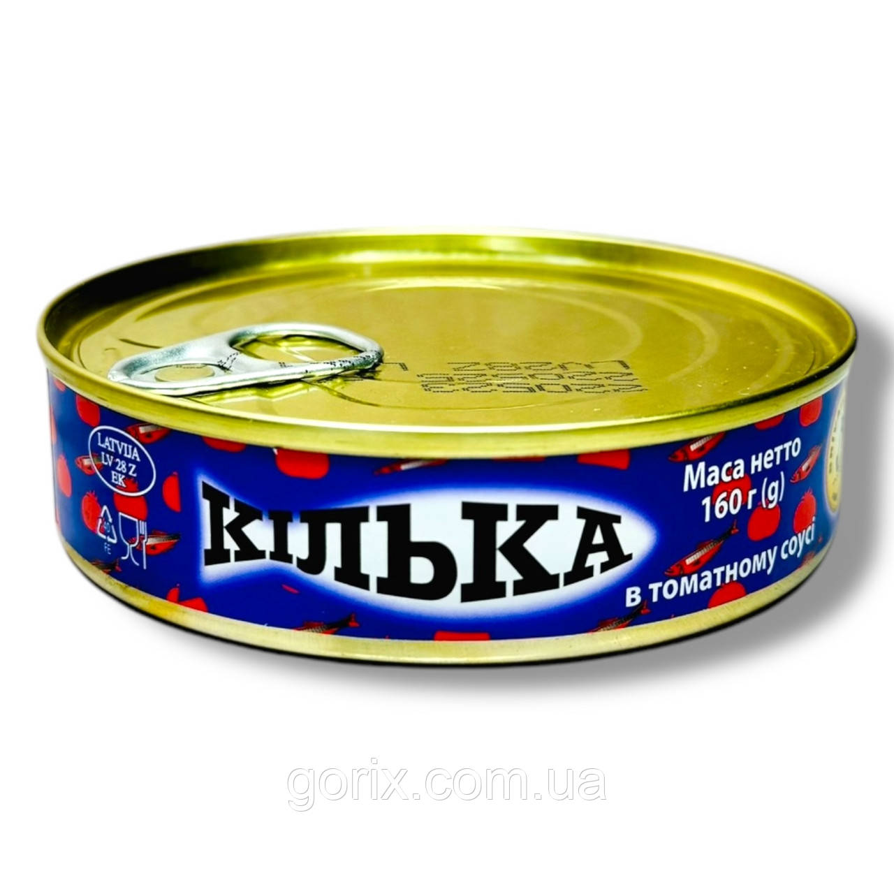 Кілька ризька в томатному соусі Brivais Vilnis 160 грамів