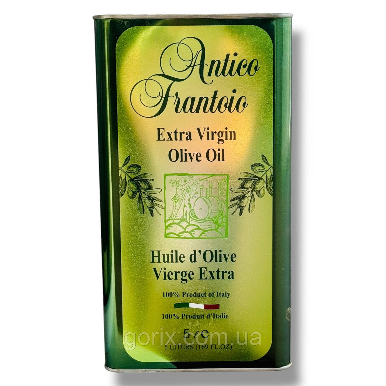 Оливкова олія Antico Frantoio Extra Virgin Olive Oil 5 л., фото 1