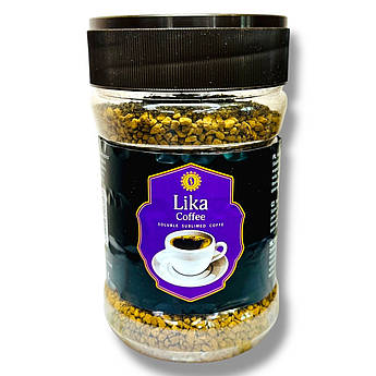 Розчинна кава LIKA Coffee 200 грамів у пластиковій банці